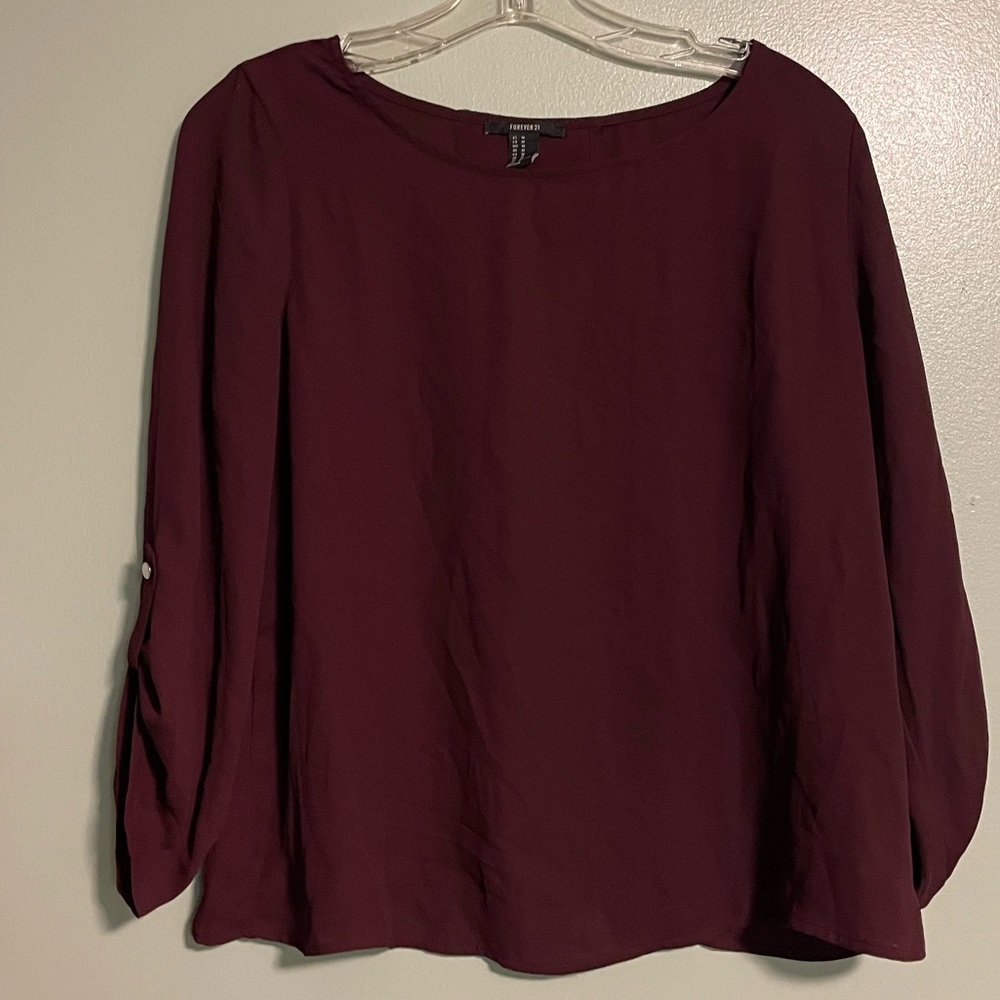 Women’s Maroon Blouse
